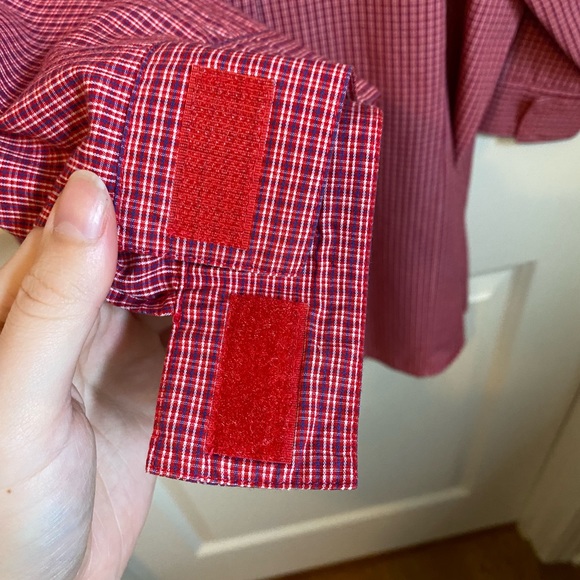 Plaid Collared Blouse - Picture 6 of 8